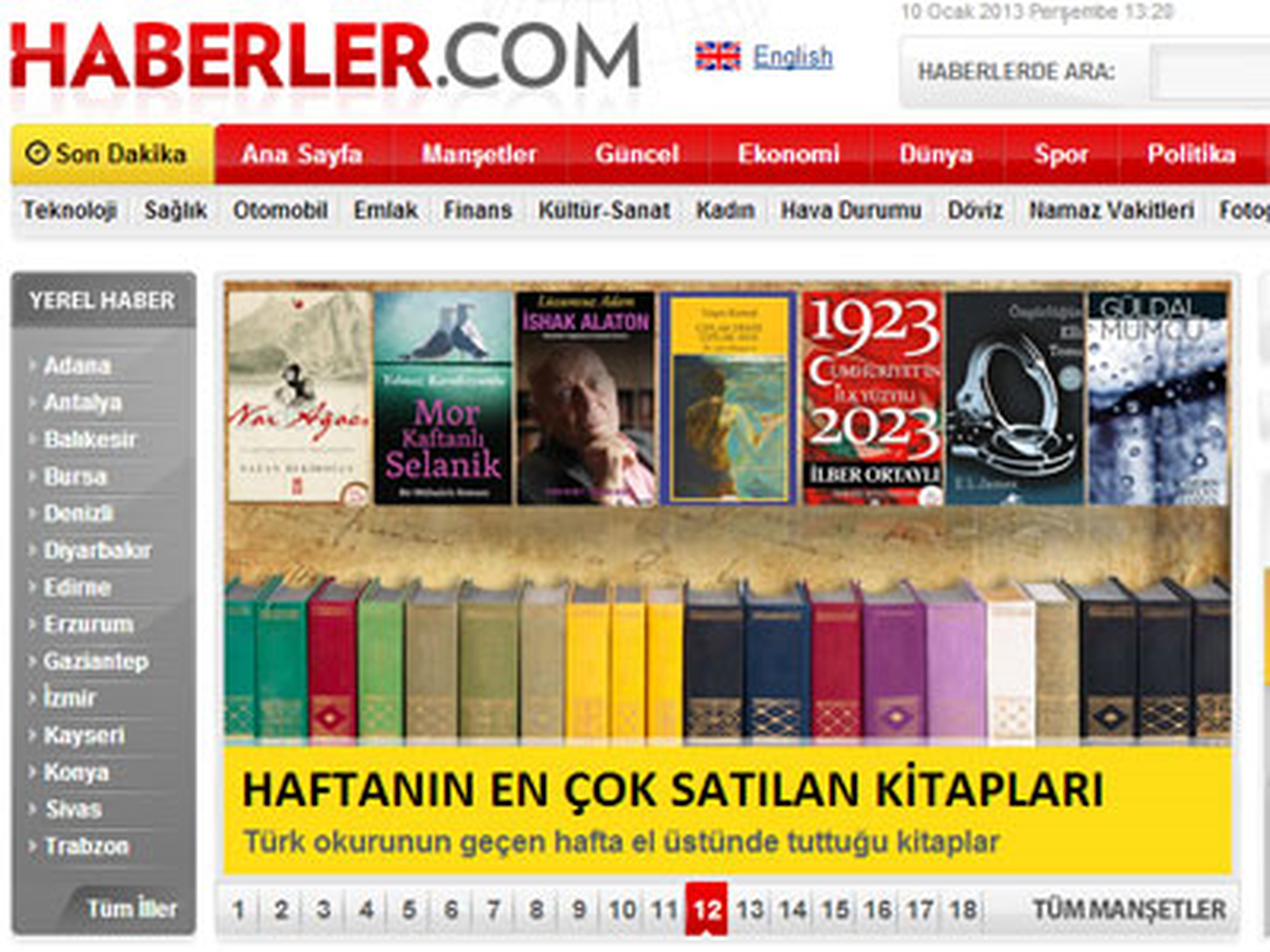 En Çok Okunan Haber Siteleri