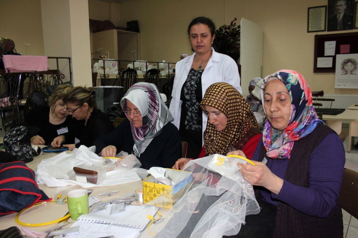 Kaçem Kurslarına 228 Kadın Katıldı