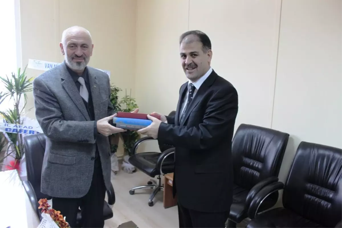 Müftü Arvas'tan İl Milli Eğitim Müdürü'ne Ziyaret