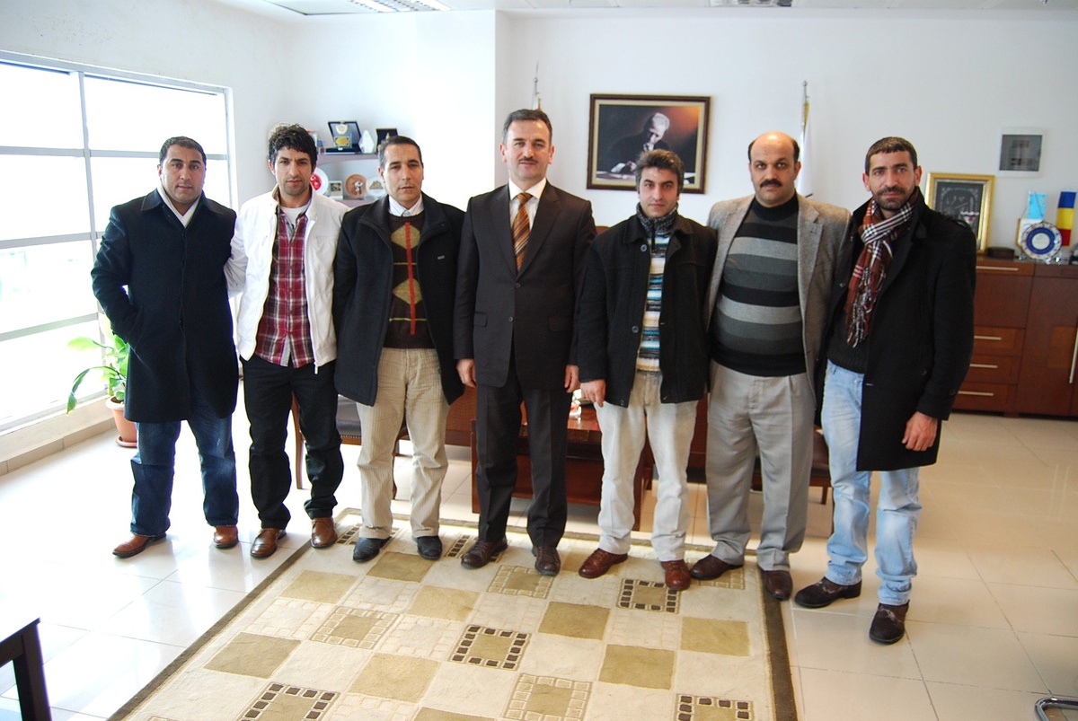 Muş ve Hınıslılardan Yılmaz\'a Teşekkür Ziyareti
