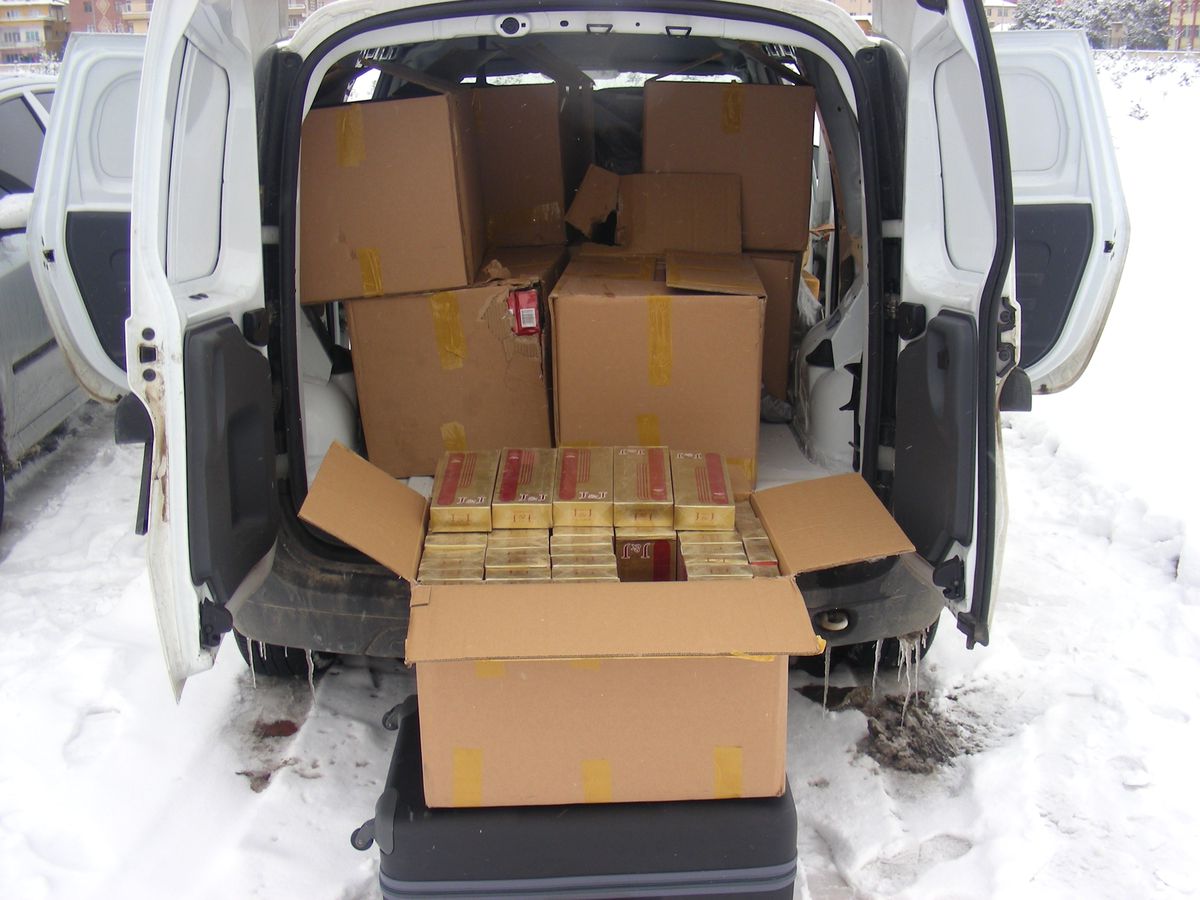 45 Bin Paket Kaçak Sigara Ele Geçirildi