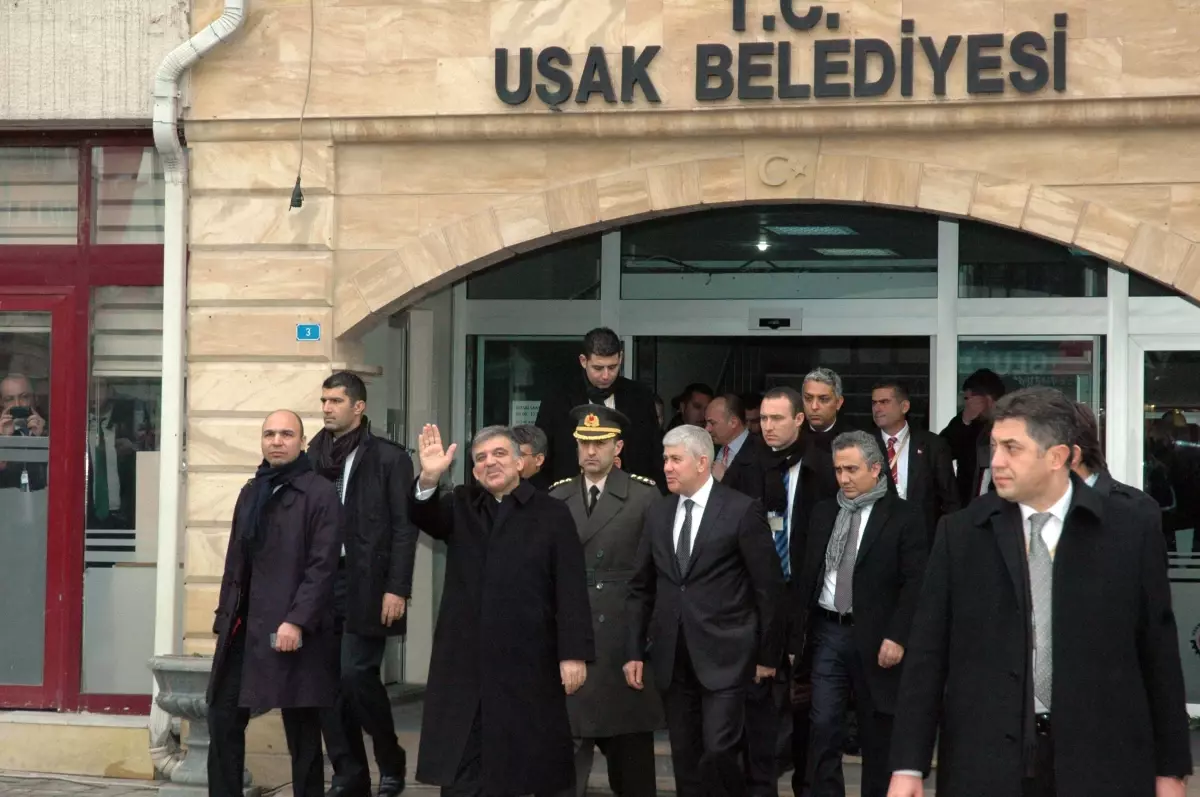 Cumhurbaşkanı Gül Uşak\'ta