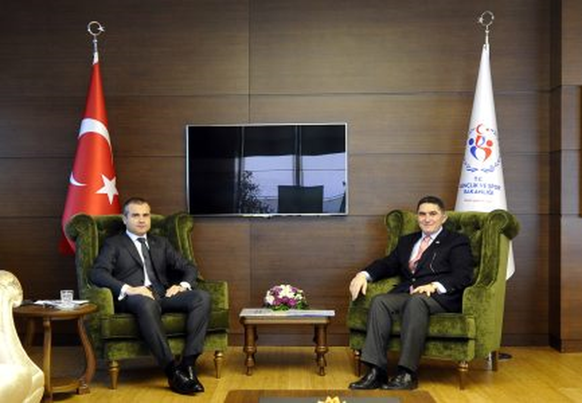 Ekrem Çelebi\'den Gençlik ve Spor Bakanına Ziyaret Ağrı\'ya Davet