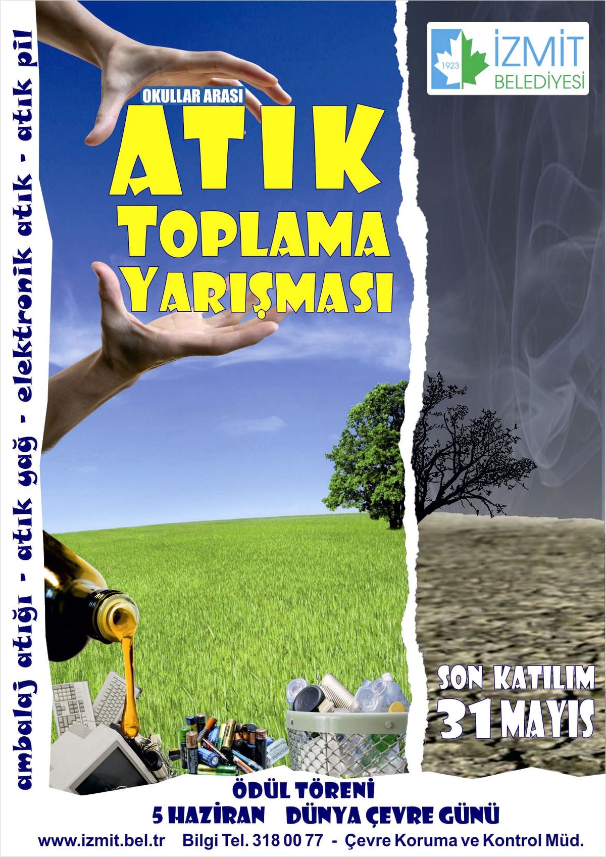 İzmit\'te Okullar Çevre İçin Yarışacak