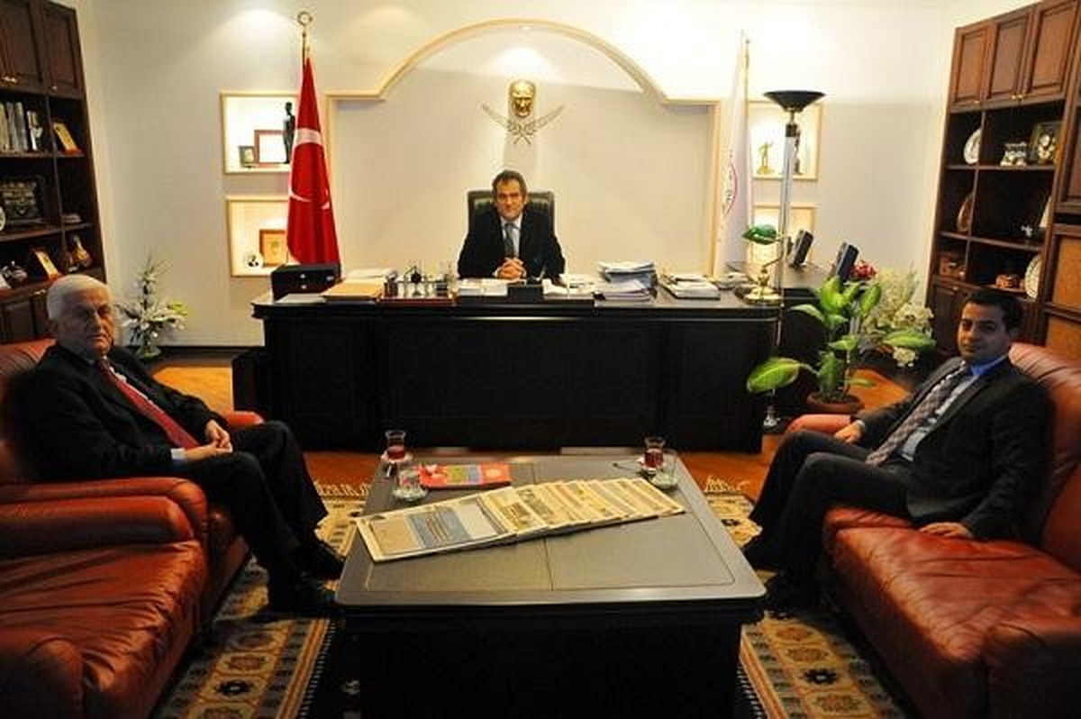 Kaymakam Hamitoğlu Bülent Ecevit Rektörünü Ziyaret Etti