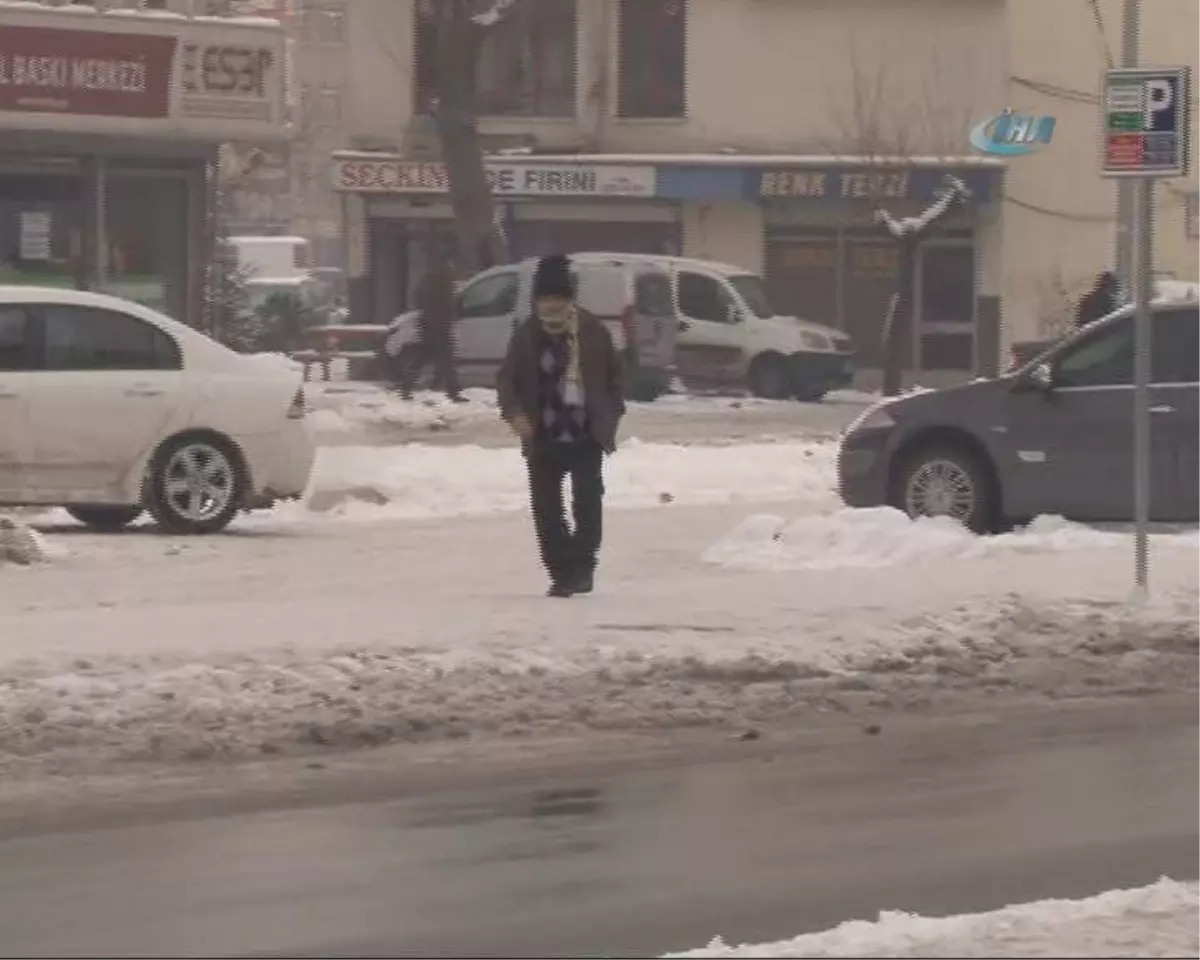 Kayseri\'de Hava Sıcaklığı Eksi 10 Derece