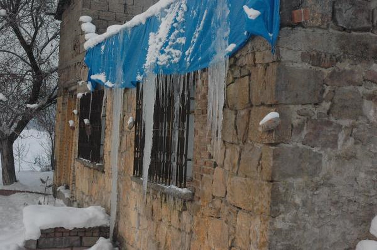 Kayseri Eksi 16 Derece ile Dondu (\'2)