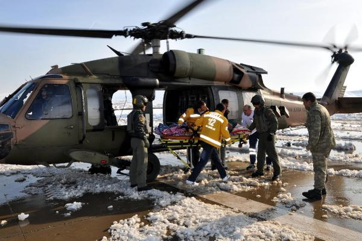 Hamile Kadınlara Sikorsky Desteği