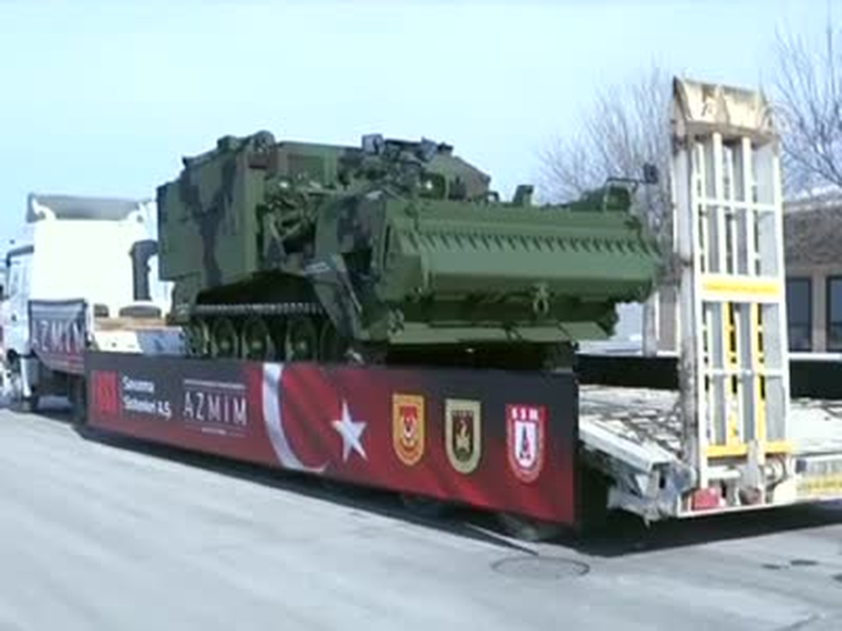 Türk Ordusuna Yüzer Dozer