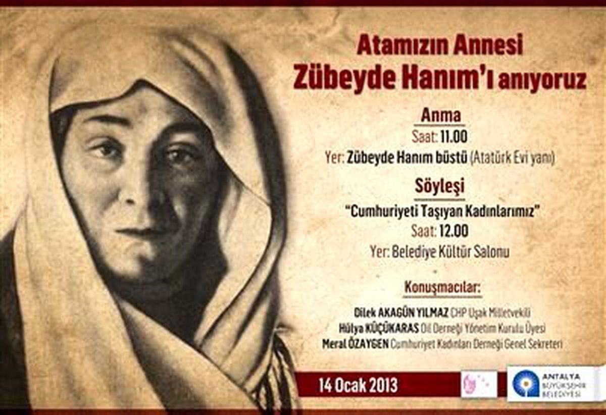 Zübeyde Hanım Anılıyor