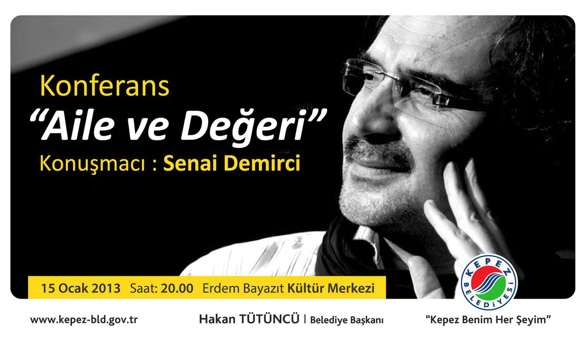 Kepez\'de Senai Demirci Konferansı