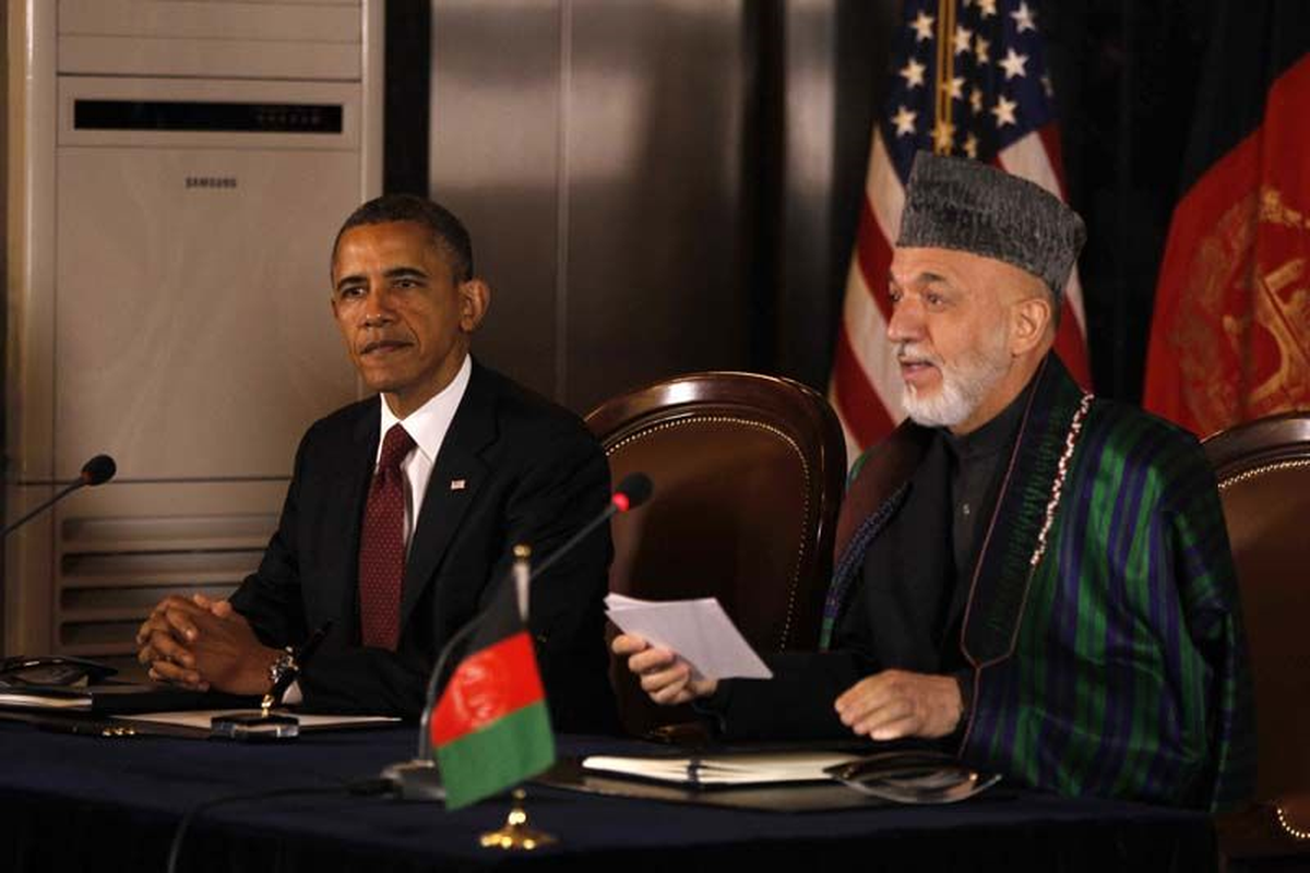 Obama, Karzai\'yle Görüştü