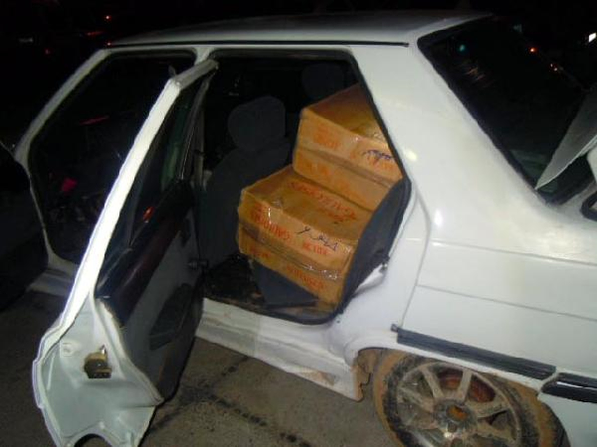 Polisten Kaçan Otomobilden 30 Kilo Esrar Çıktı