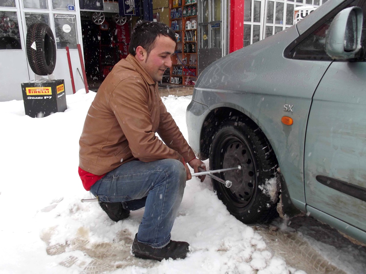 Tokat İl Merkezinde Kış Lastikleri Zorunlu