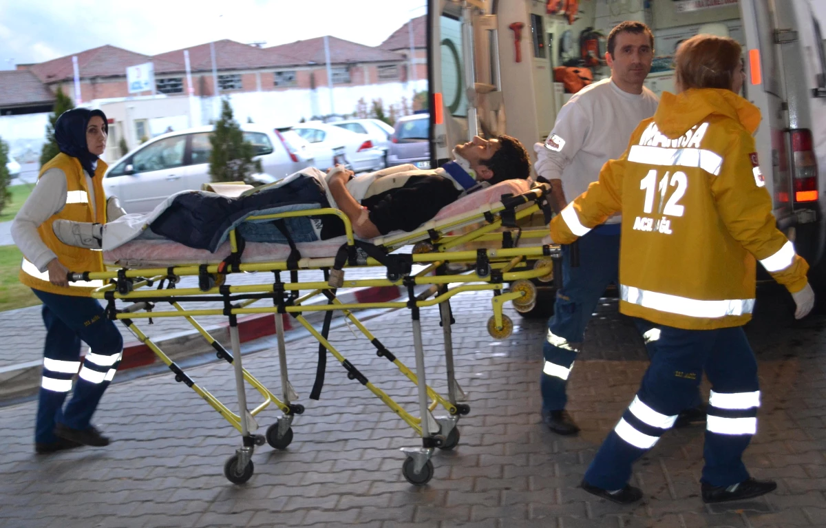 Turgutlu\'da Kaza: 1 Yaralı