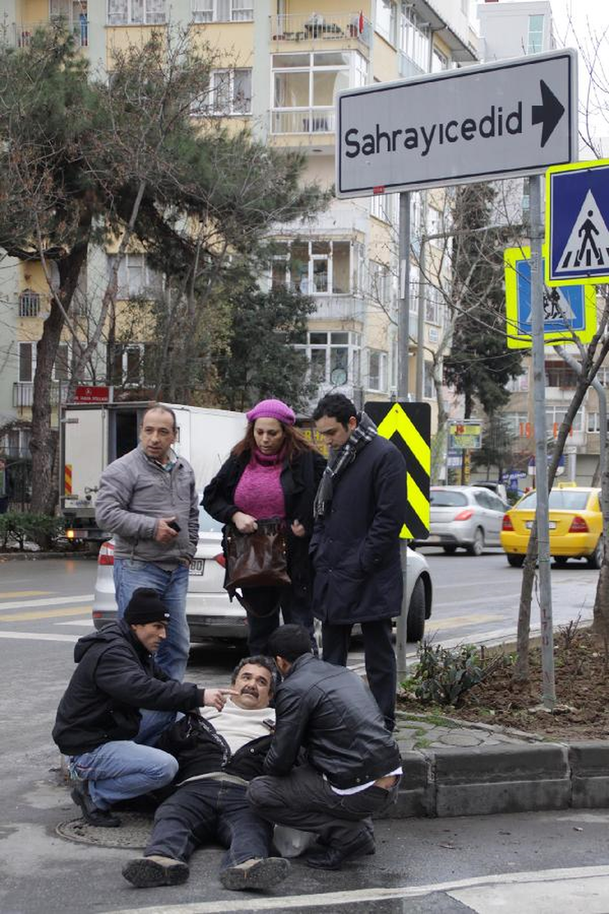 Yaya Geçidinde Ölüyordu