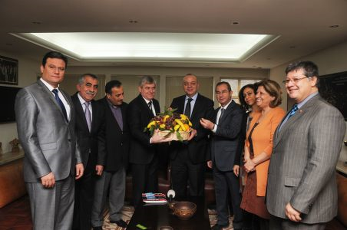 Yılın İlk Protokolü Pazarcılarla