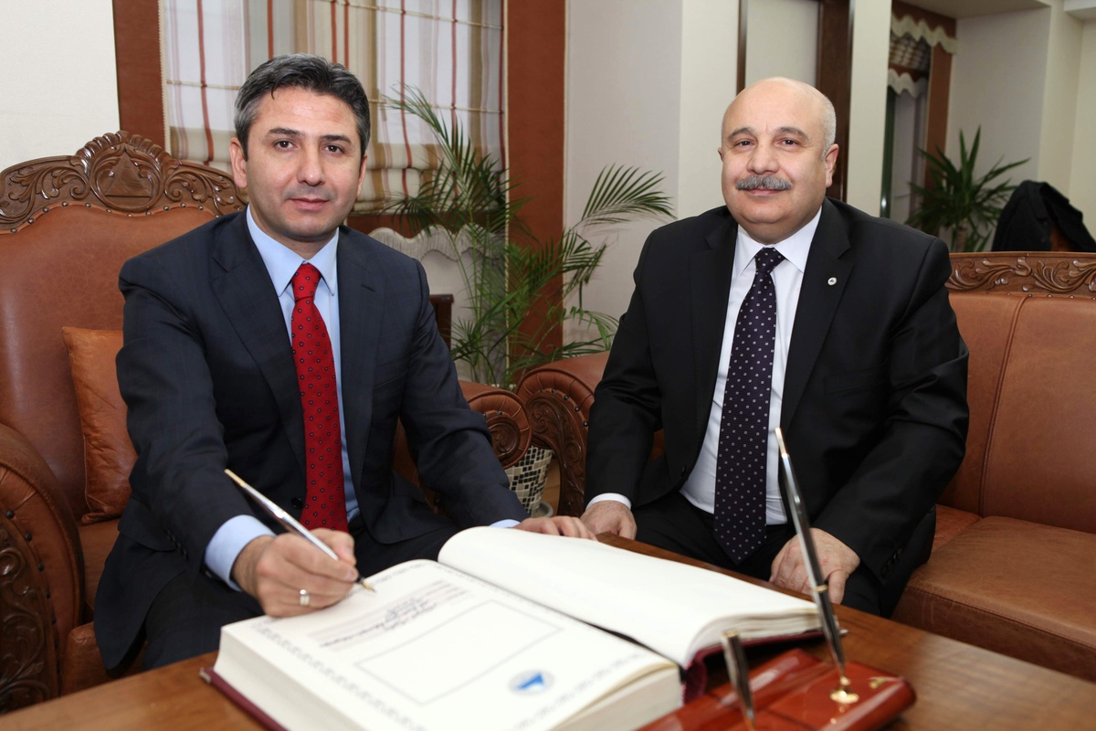 Aydın, Adıyaman Üniversitesi\'ni Ziyaret Etti