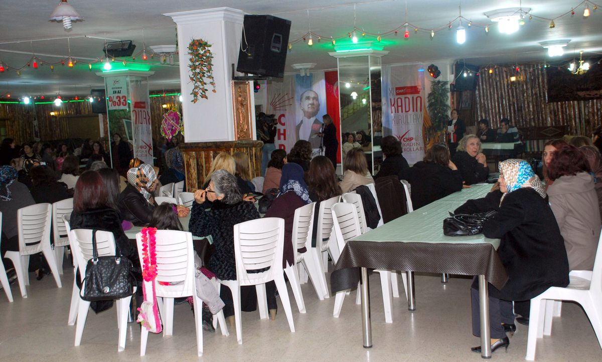 CHP\'li Kadınlar Çay Partisinde Buluştu