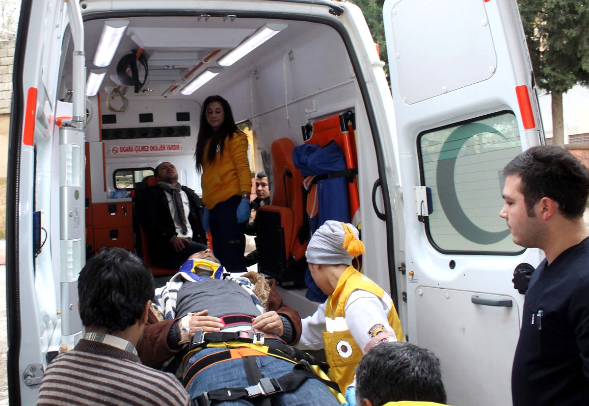 Gaziantep\'te Trafik Kazası: 2 Yaralı