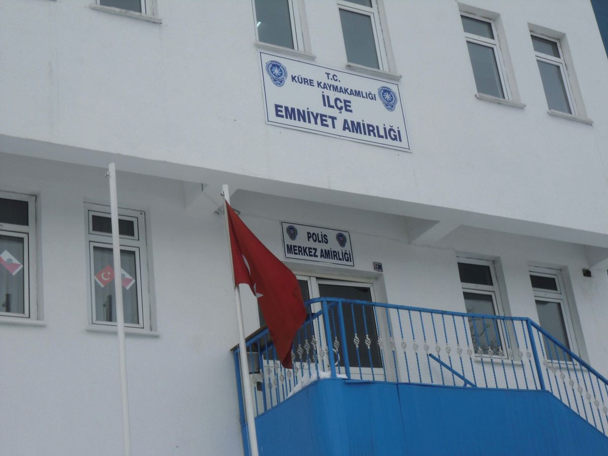 Küre İlçe Emniyetinden Gizli Buzlanma Uyarısı