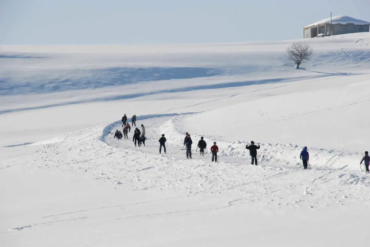 Muşlu Çocukların Kızak Keyfi