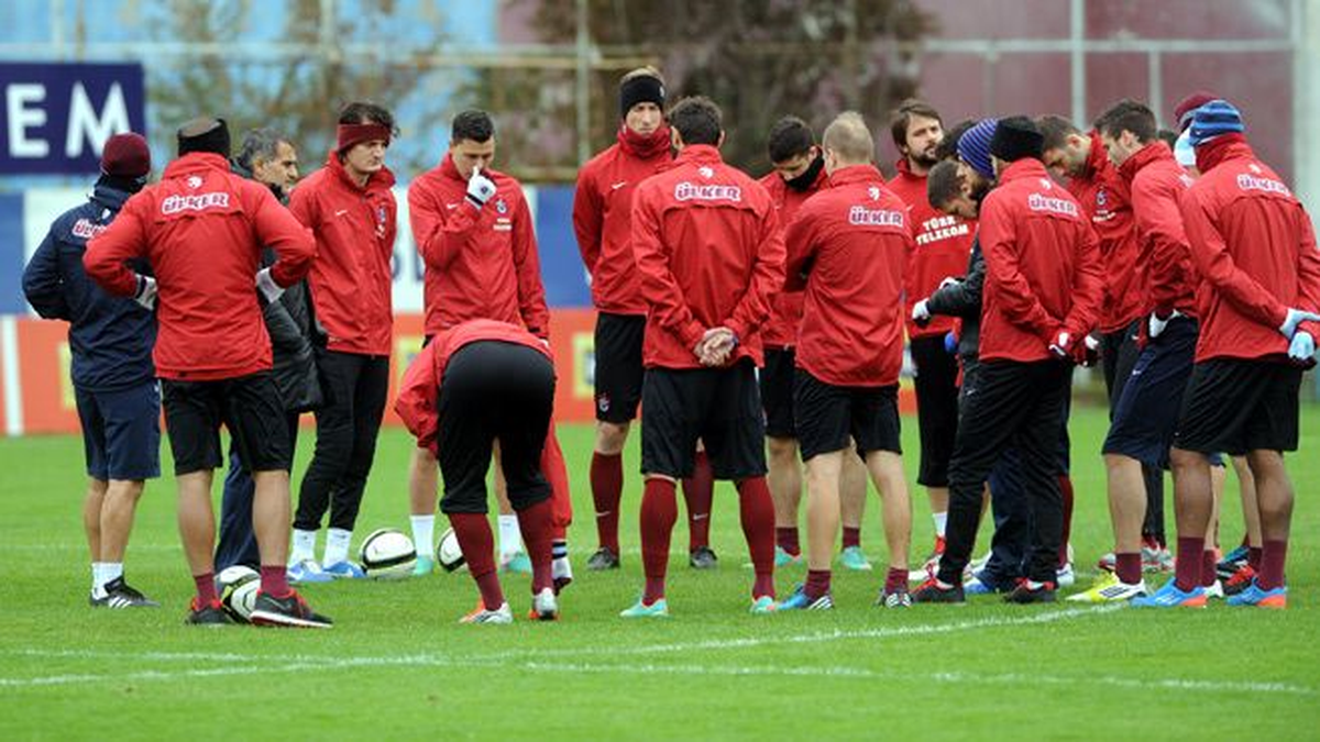 Trabzonspor Antrenman Yaptı