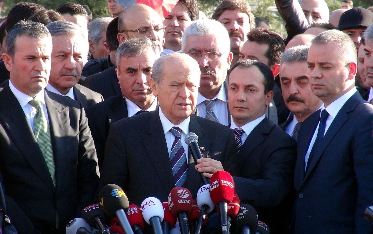 Bahçeli: Terörle Mücadele Edenlerden Taraf Olduğumuz İçin Buradayız