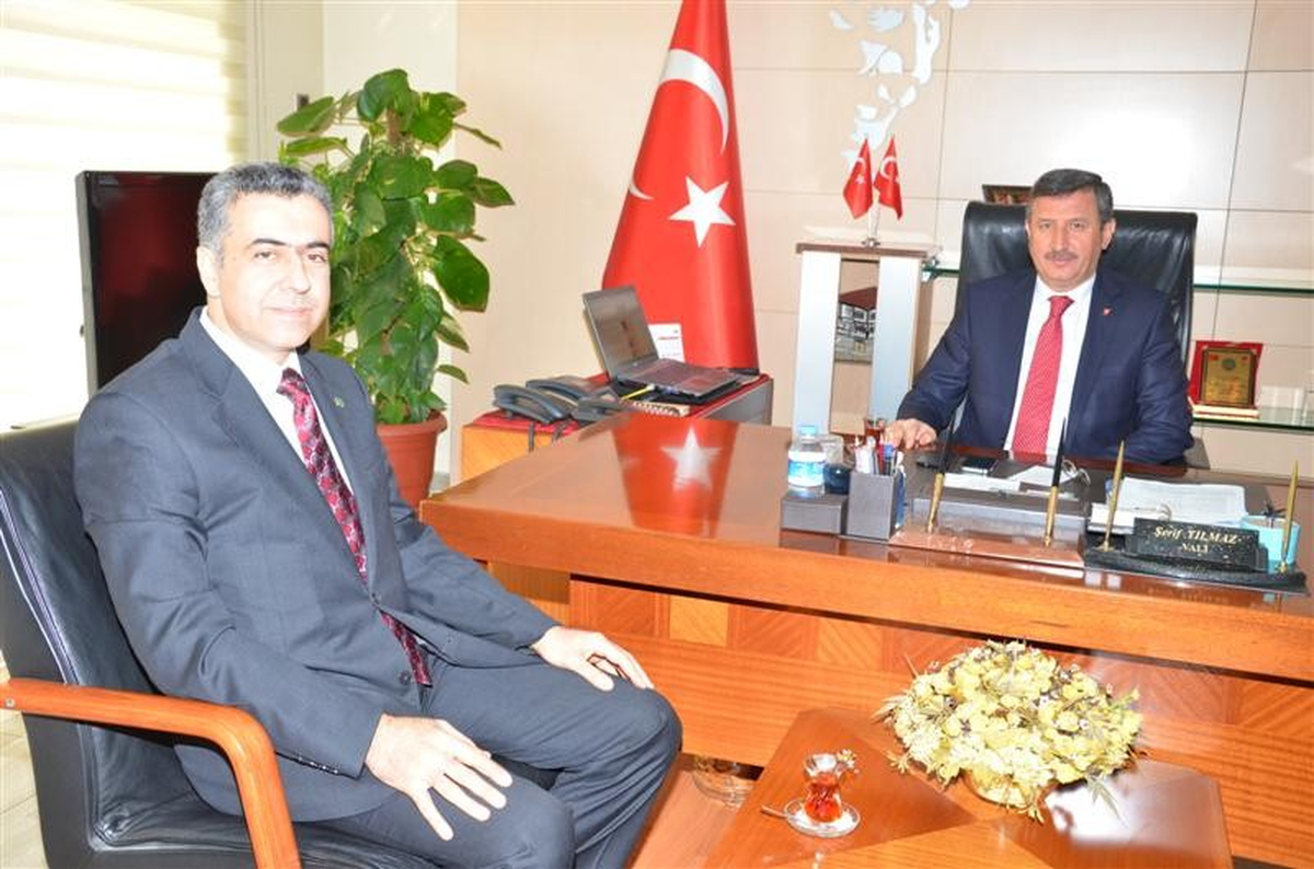 DSİ 12. Bölge Müdürü Hayrullah Coşkun\'dan Vali Yılmaz\'a Ziyaret