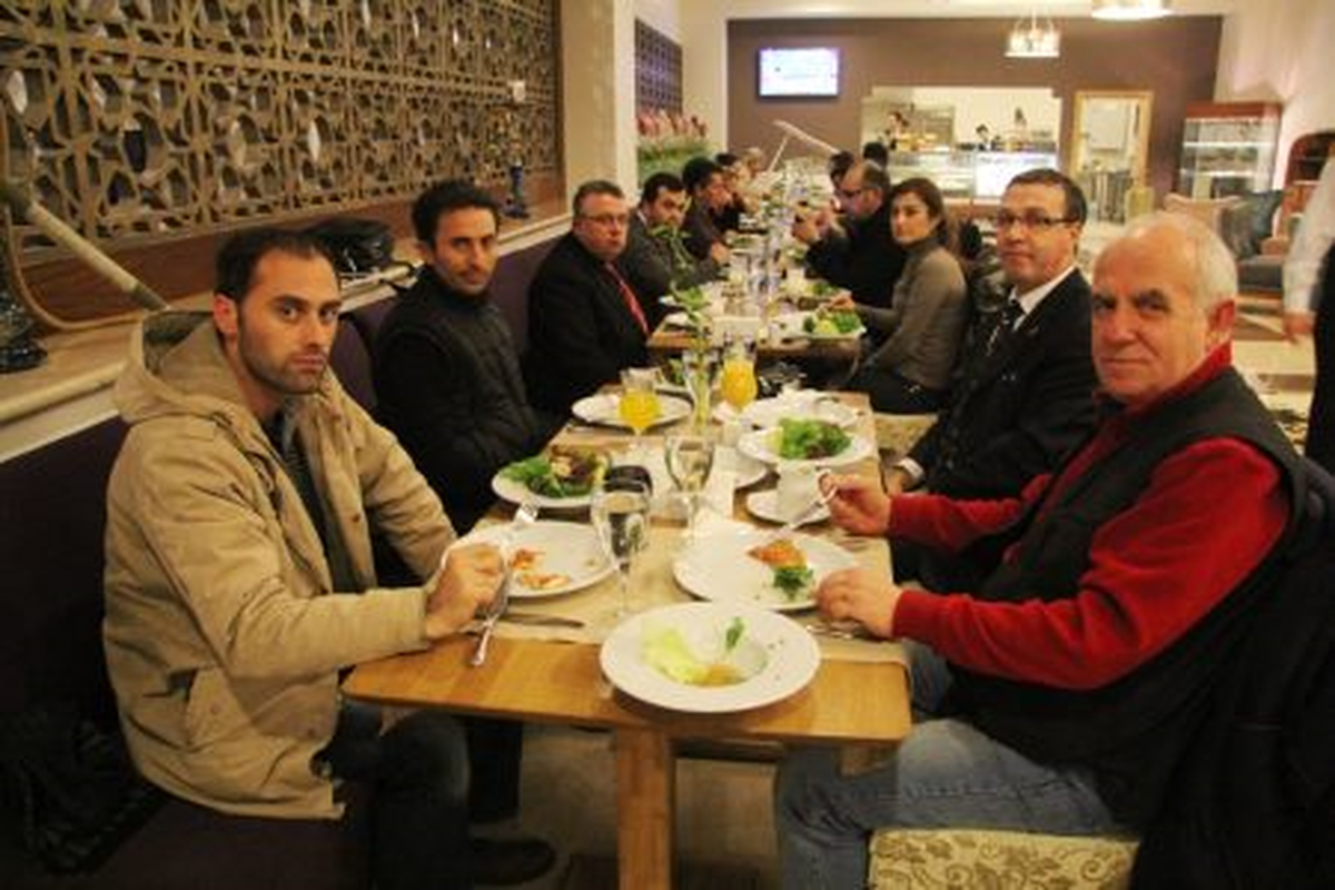 Elmas Garden; Çalışan Gazeteciler\'i Unutmadı