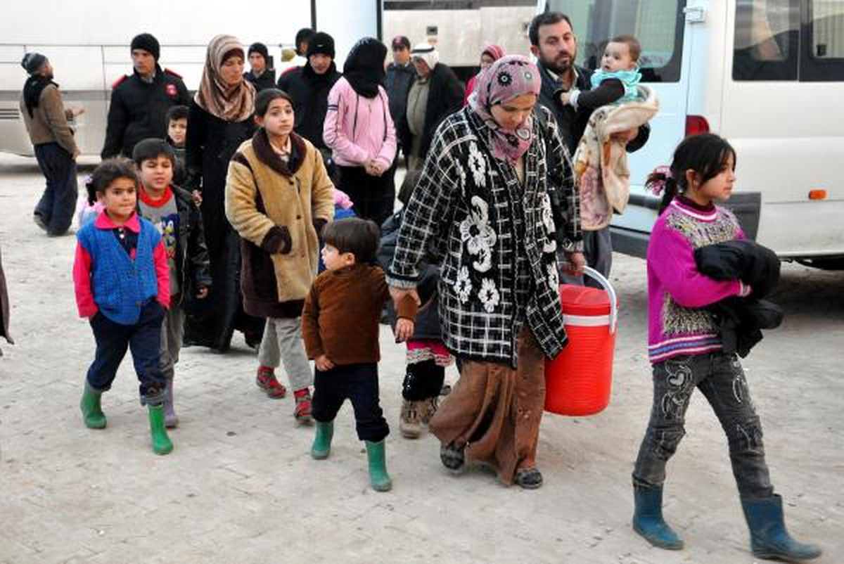 Harran Konteyner Kent\'e Sığınmacı Alımı Başladı