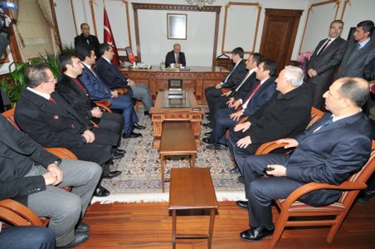 Menderes Türel\'den Valimize Ziyaret