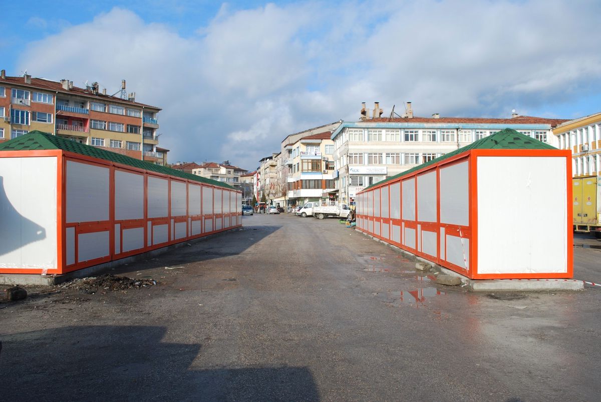 Seyyar Esnaf Artık Üşümeyecek