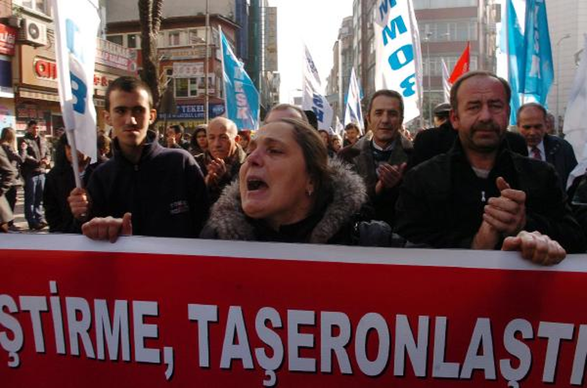 Zonguldak\'ta İş Kazaları Protesto Edildi