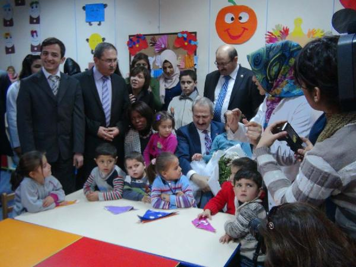 Bakan Çağlayan ile BM İcra Direktörü Cousın, Kilis\'te (2)