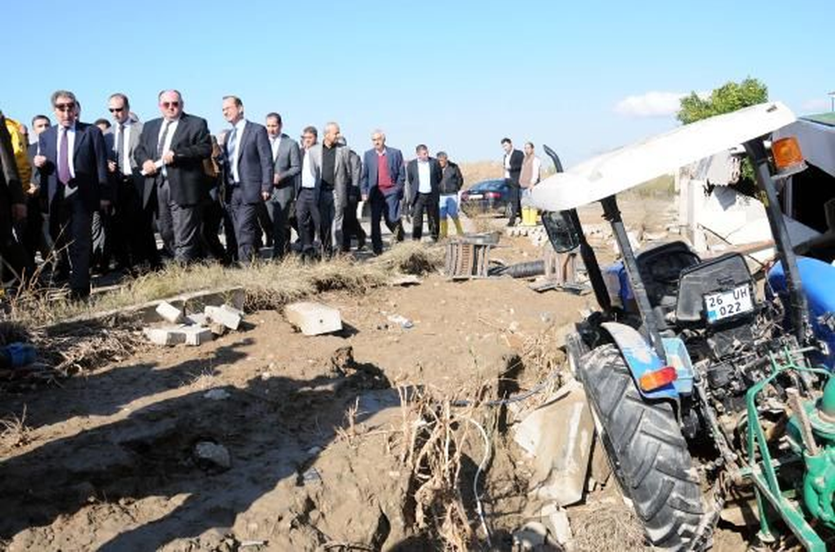 Bakan Günay Sel Bölgesinde