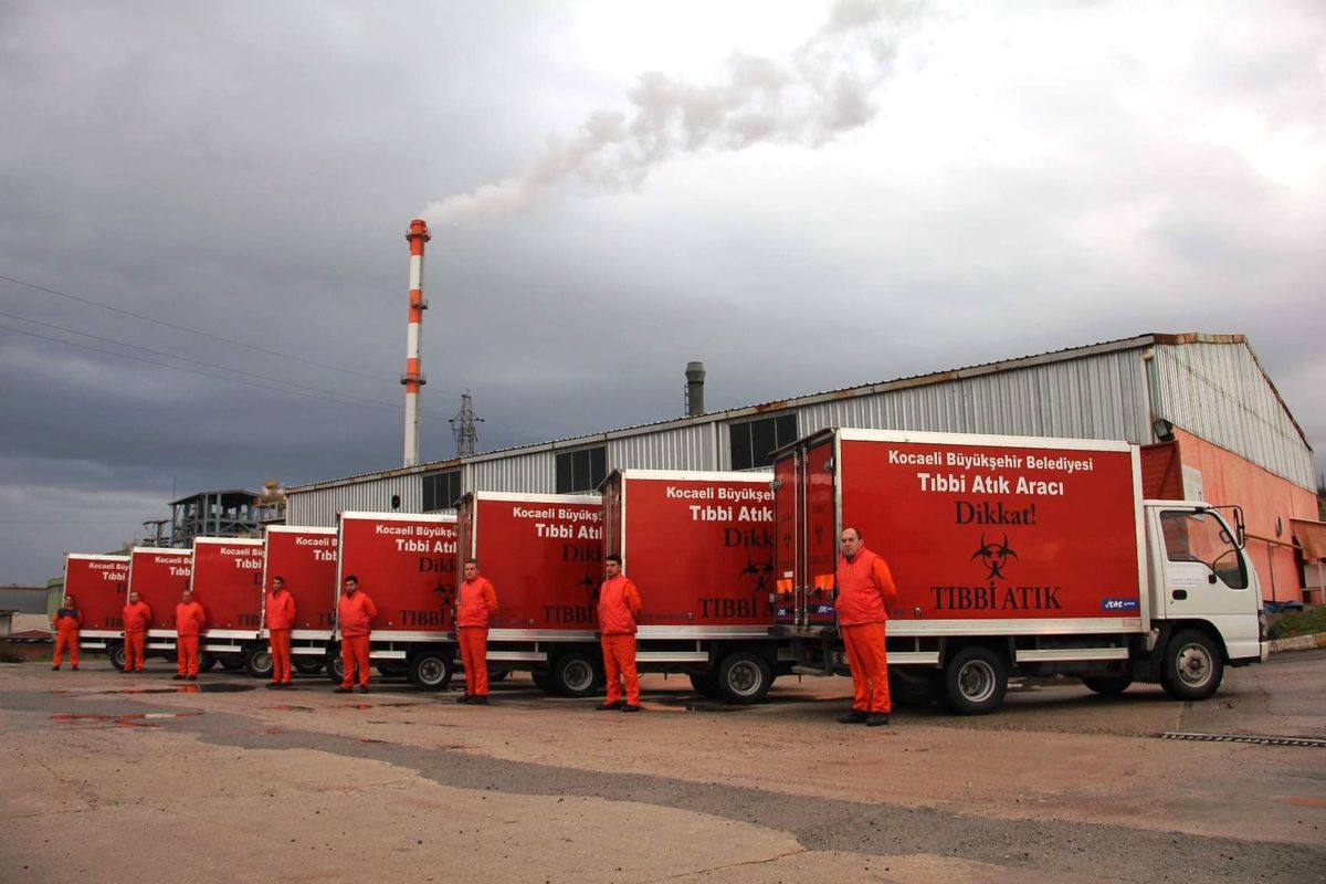 Bin 800 Ton Tıbbi Atık Bertaraf Edildi