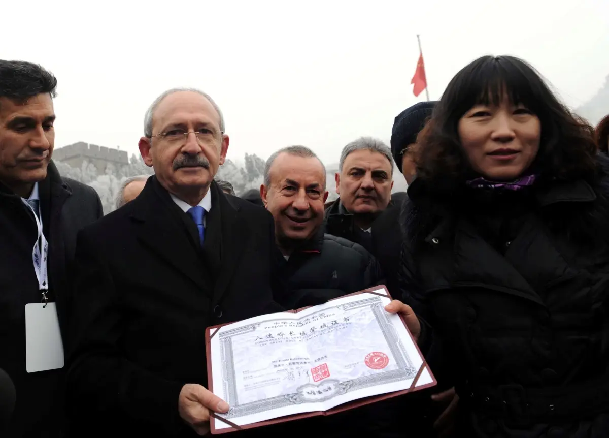 CHP Genel Başkanı Kılıçdaroğlu Çin\'de