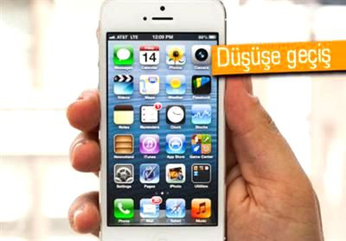 İphone 5\'e Olan Talep Düşüşte