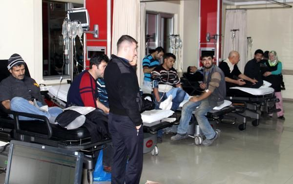 Kayseri\'de Zehirlenen İşçi Sayısı 290\'a Çıktı