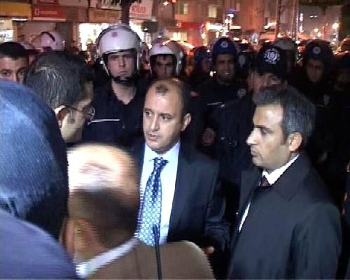 Kesk Eylemi Polis Engeline Takıldı