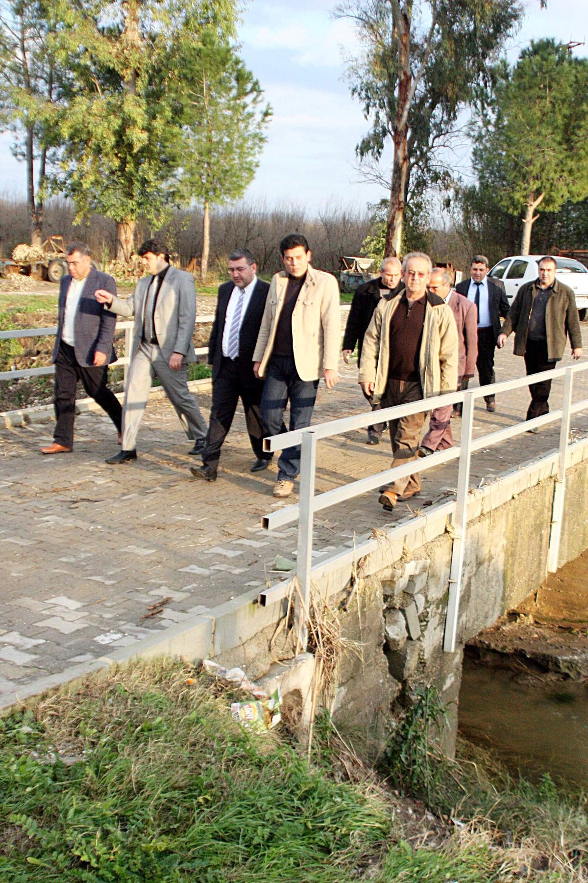 MHP İl Başkanı Çetin, Çandır\'da İncelemelerde Bulundu