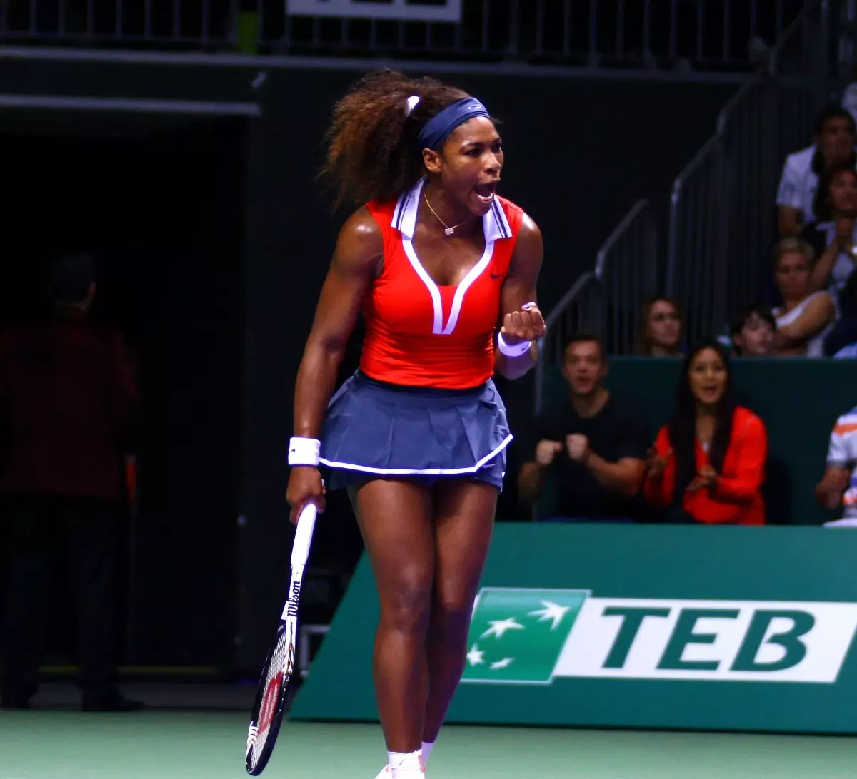 Tenis Turnuvasında Serena Williams Galip Oldu