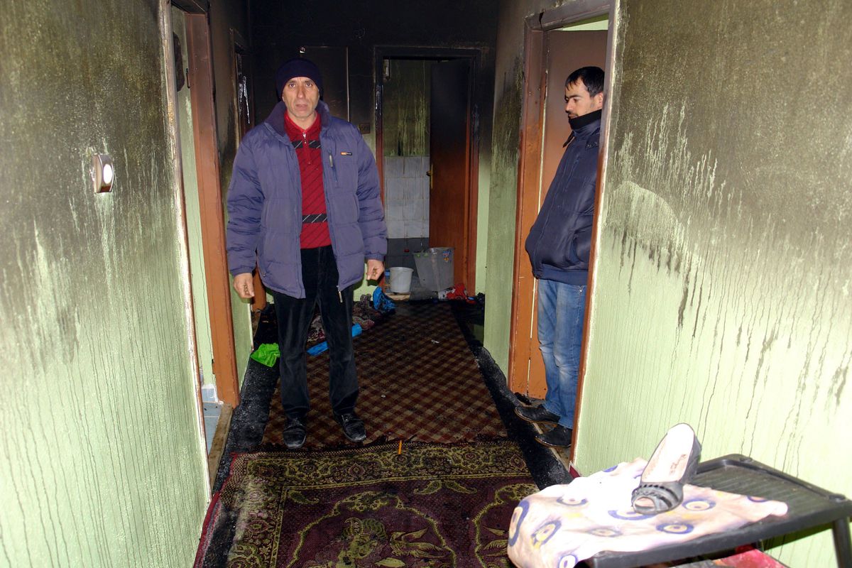 Yüksekova\'da Korkutan Yangın