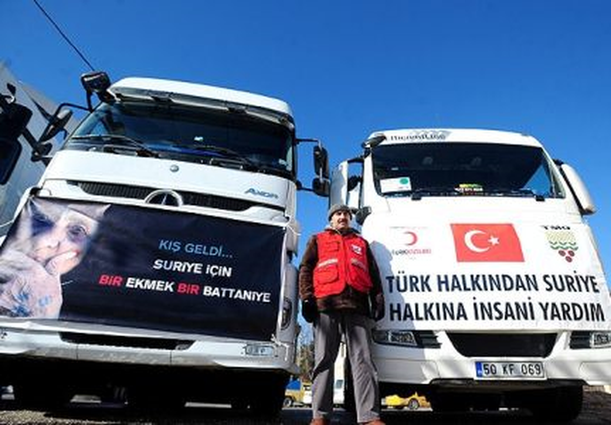 79 Tır Yola Çıktı
