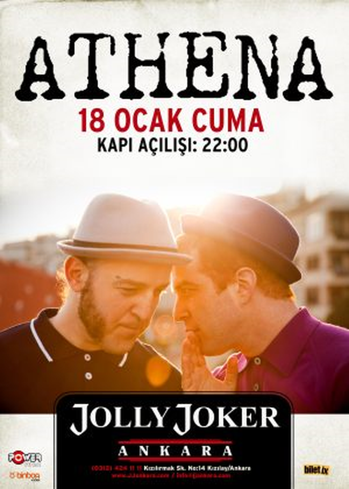 Athena Ankara\'yı Sallamaya Geliyor