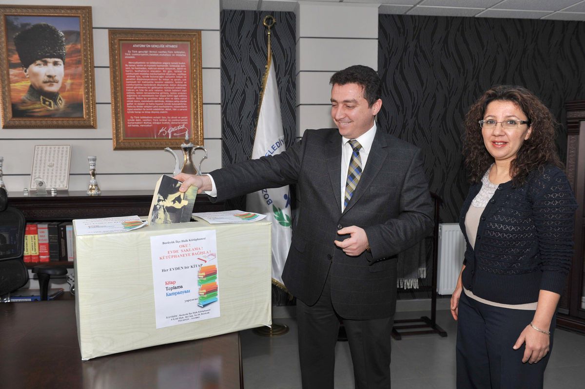 Bakıcı'dan Kitap Toplama Kampanyasına Destek