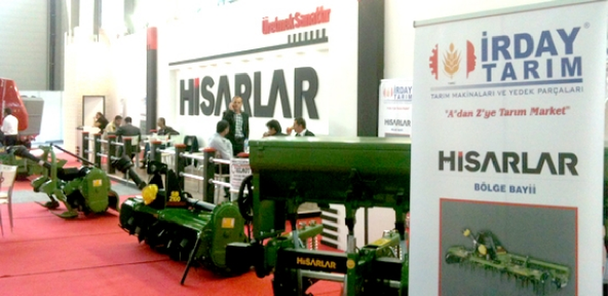 Hisarlar Makine, Tarım Fuarı\'nda Yerini Aldı
