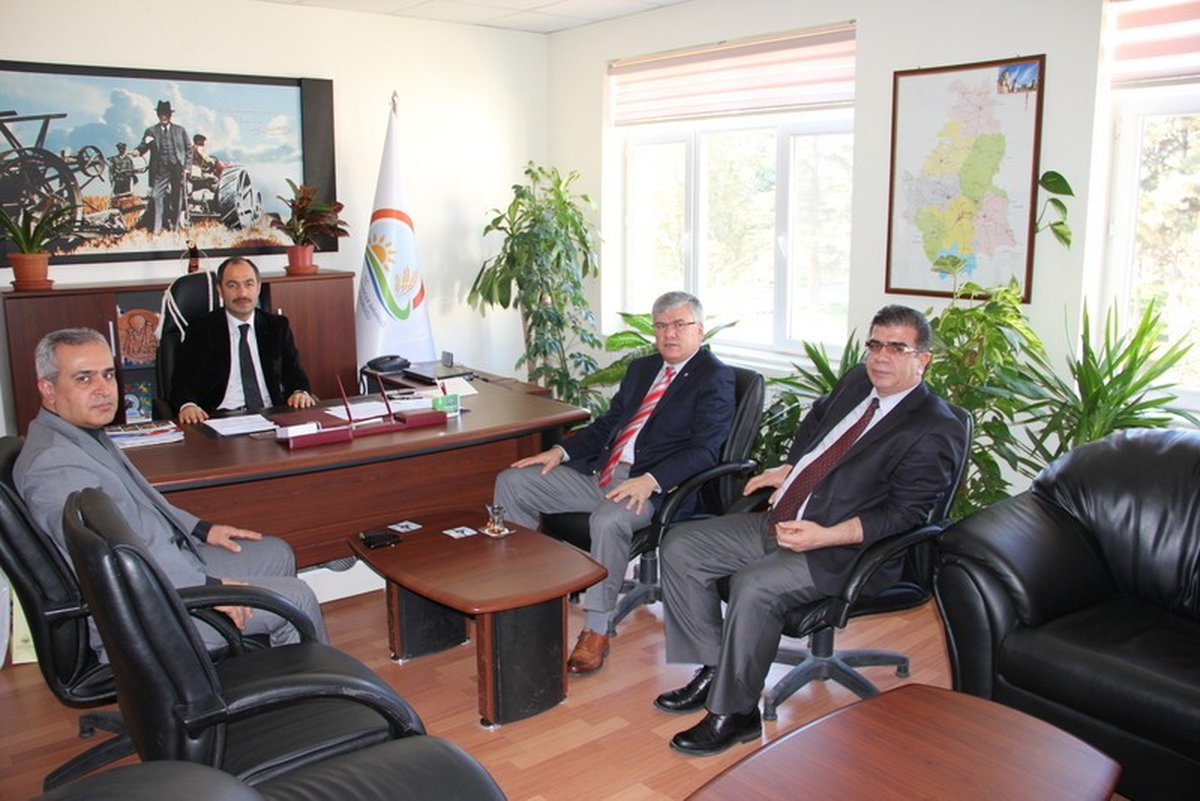 Kayseri Bölge Birliğinden Nevşehir Gıda, Tarım ve Hayvancılık İl Müdürlüğüne Ziyaret