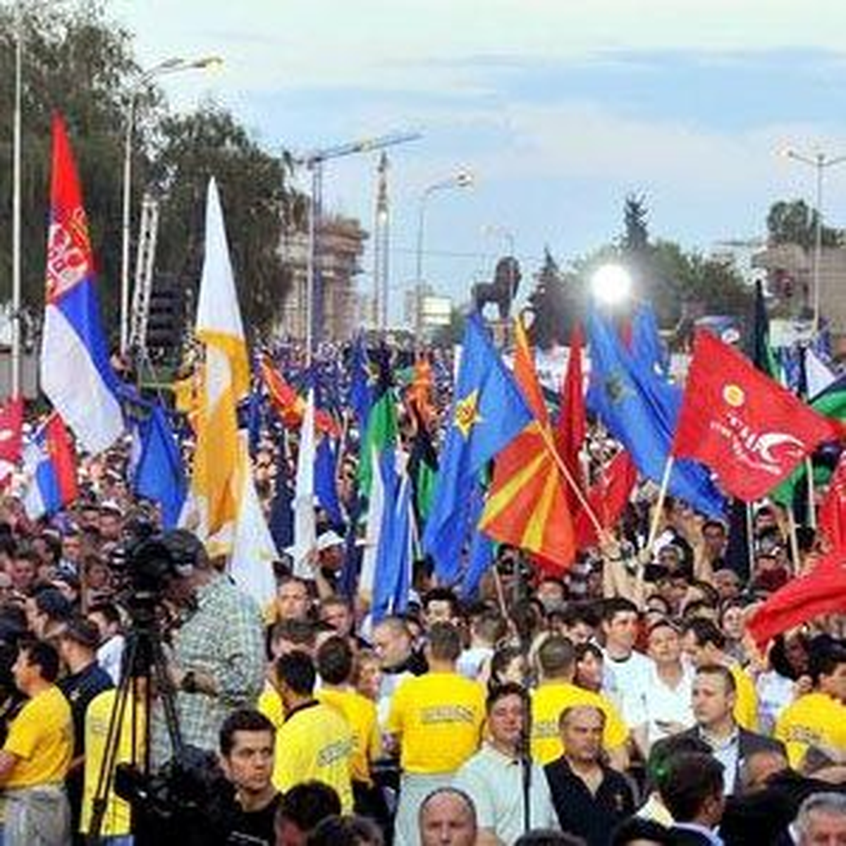 Makedonya\'daki Muhalefet Protestoları